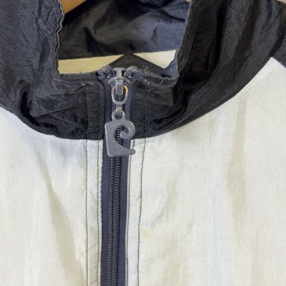 Vintage Pierre Cardin Windbreaker Jacket Mens Medium Full Zip Retro - Picture 3 of 13